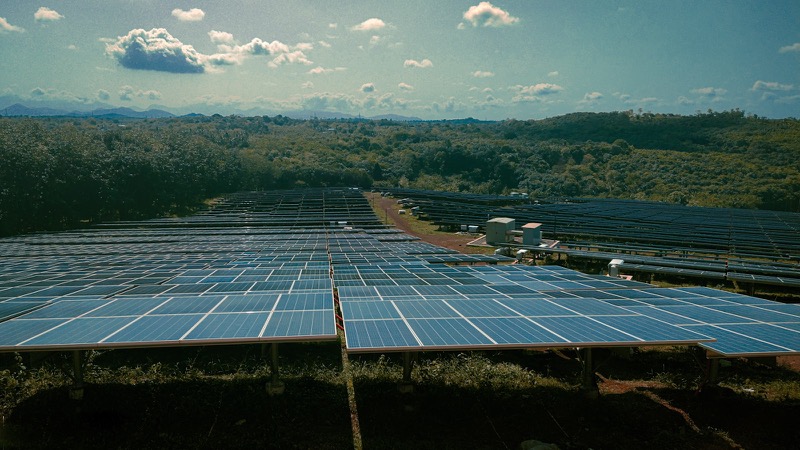 Solar Farm Mounting Structure