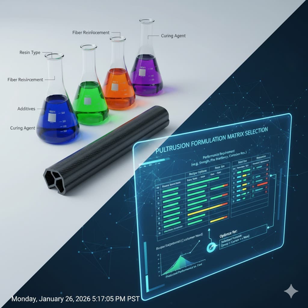 Resin chemistry and formulation selection matrix